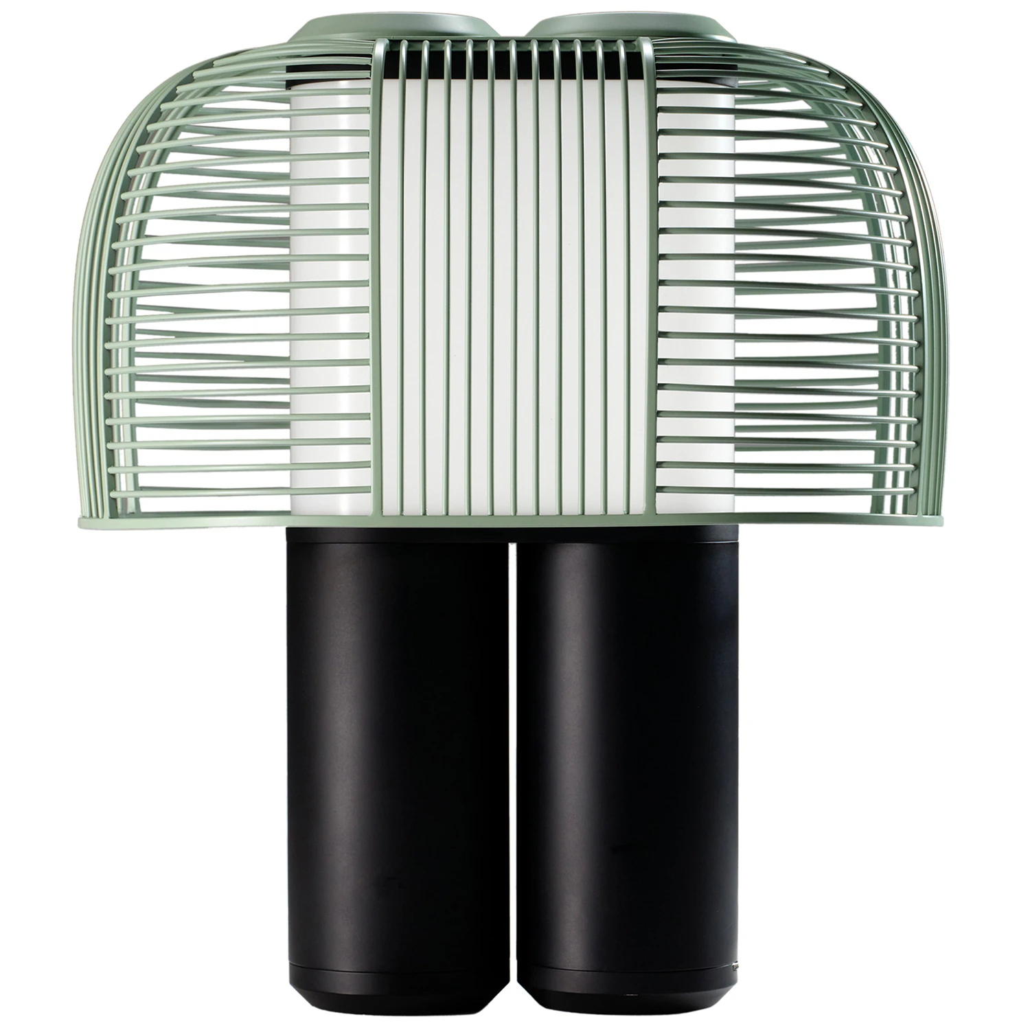 Dcwéditions Yasuke Bordslampa Svart / Grön - Bordslampor Stål Svart - YASUKE BLACK GREEN