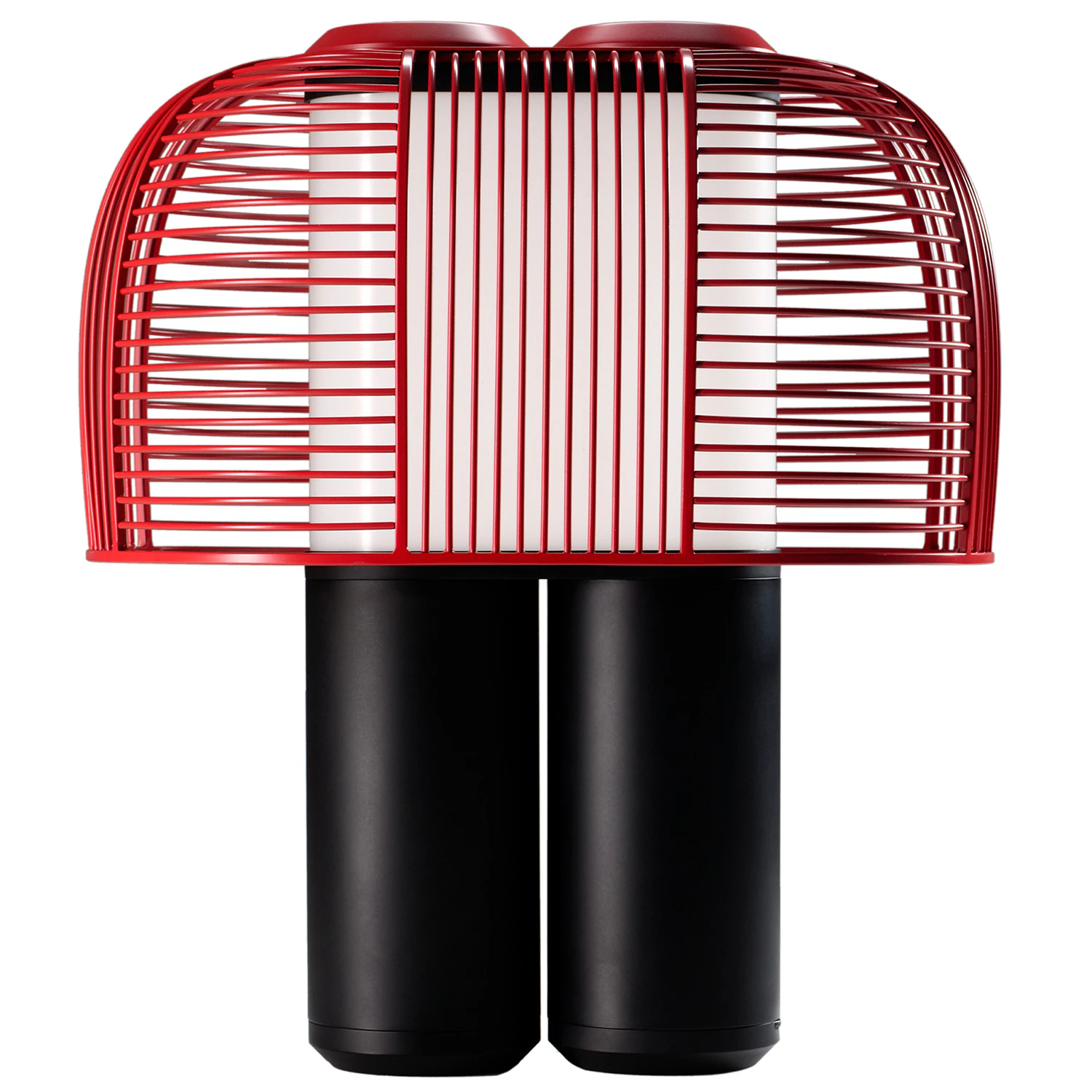 Dcwéditions Yasuke Bordslampa Svart / Röd - Bordslampor Stål Svart - YASUKE BLACK RED