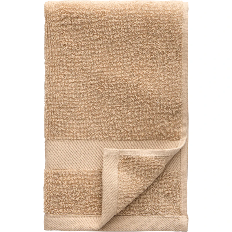 Alva Handduk 2-pack 30x50 cm, Sand