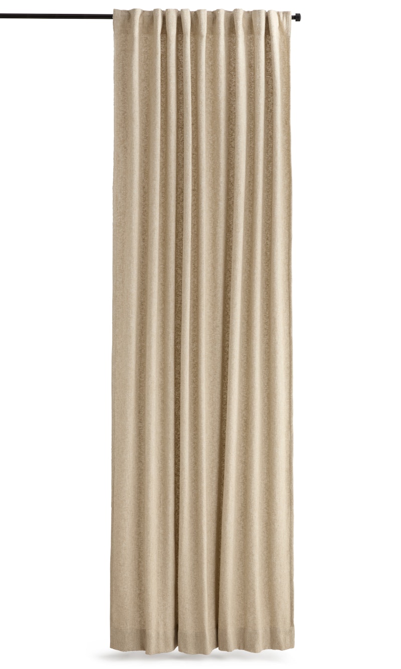 Amy Bouclé Gardin Sand, 140x250 cm
