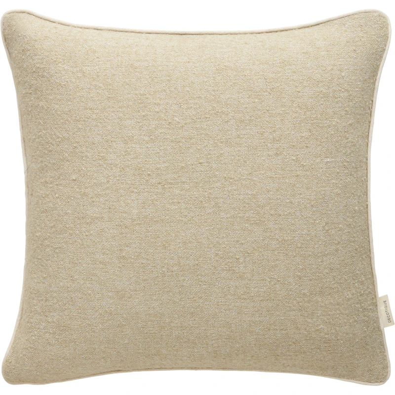 Amy Bouclé Kudde 50x50, Sand