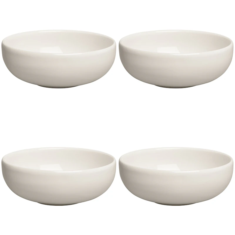 BON Liten Skål 12 cm 4-pack, Ivory