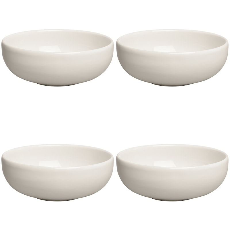 BON Skål 12 cm 4-pack, Ivory