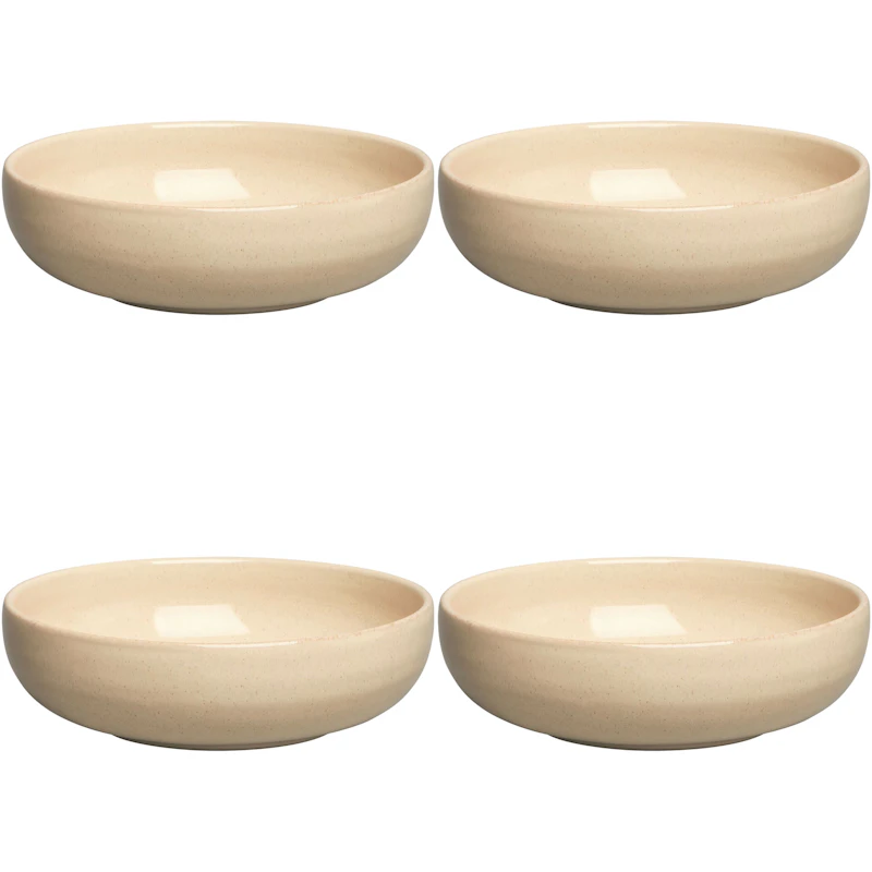 BON Skål 16 cm 4-pack, Beige