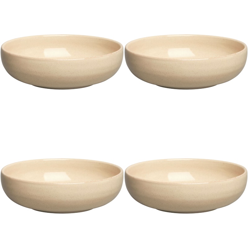 BON Skål 16 cm 4-pack, Beige