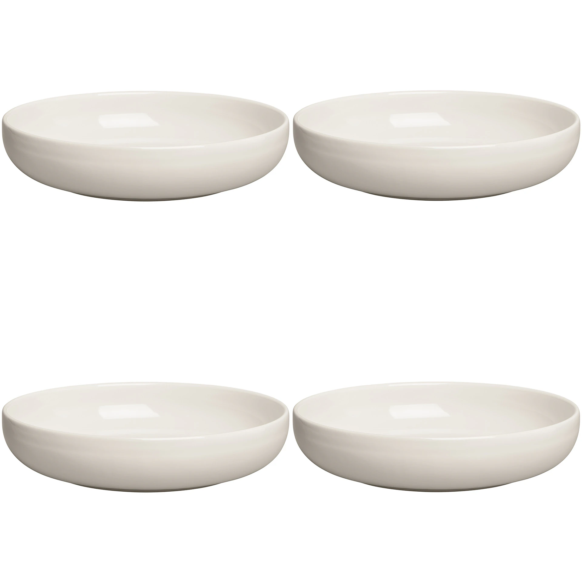 Decotique Bon Sk&aring;l 22 Cm 4-pack Ivory - Serveringssk&aring;lar Stengods Elfenben - 402142+402142+402142+402142