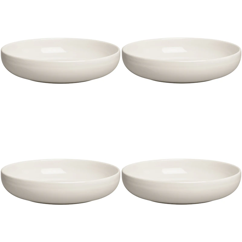 BON Skål 22 cm 4-pack, Ivory