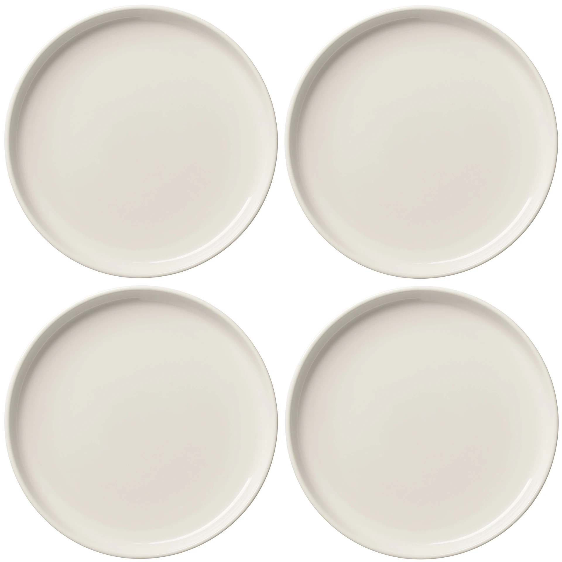 Decotique Bon Tallrik 22 Cm 4-pack Ivory - Mattallrikar Stengods Ivory - 402141+402141+402141+402141