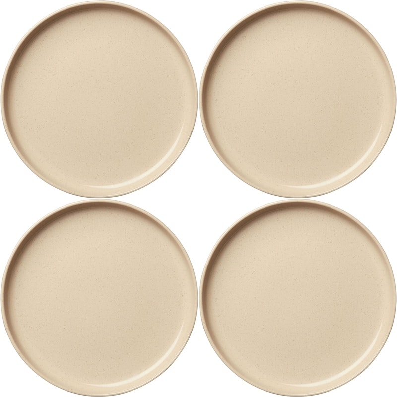 BON Tallrik 22 cm 4-pack, Beige