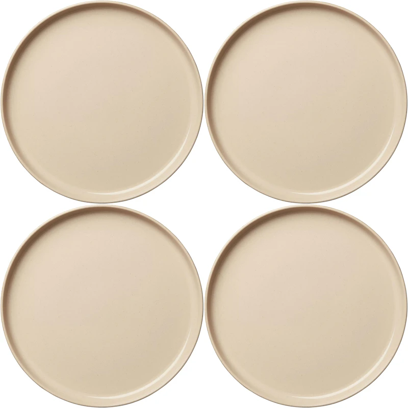 BON Tallrik 28 cm 4-pack, Beige
