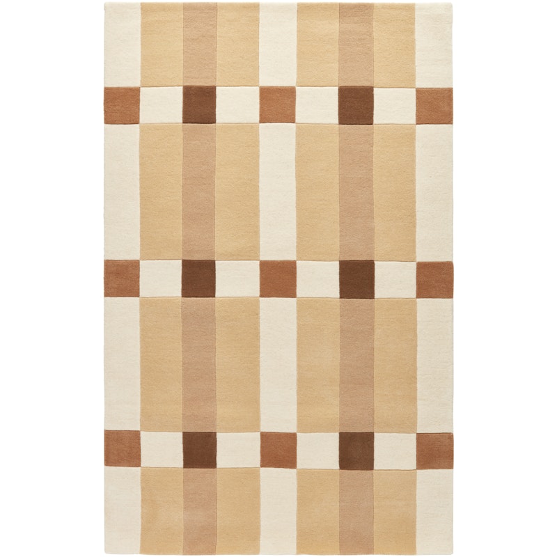 Checks Ullmatta Beige, 180x270 cm