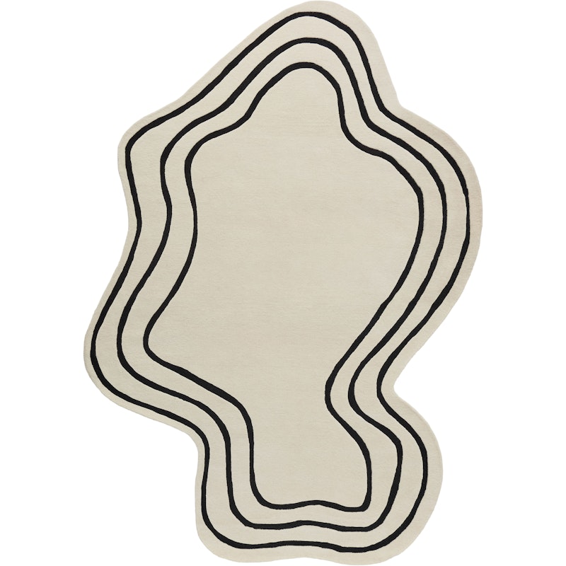 Curve Ullmatta 250x350 cm, Off-white