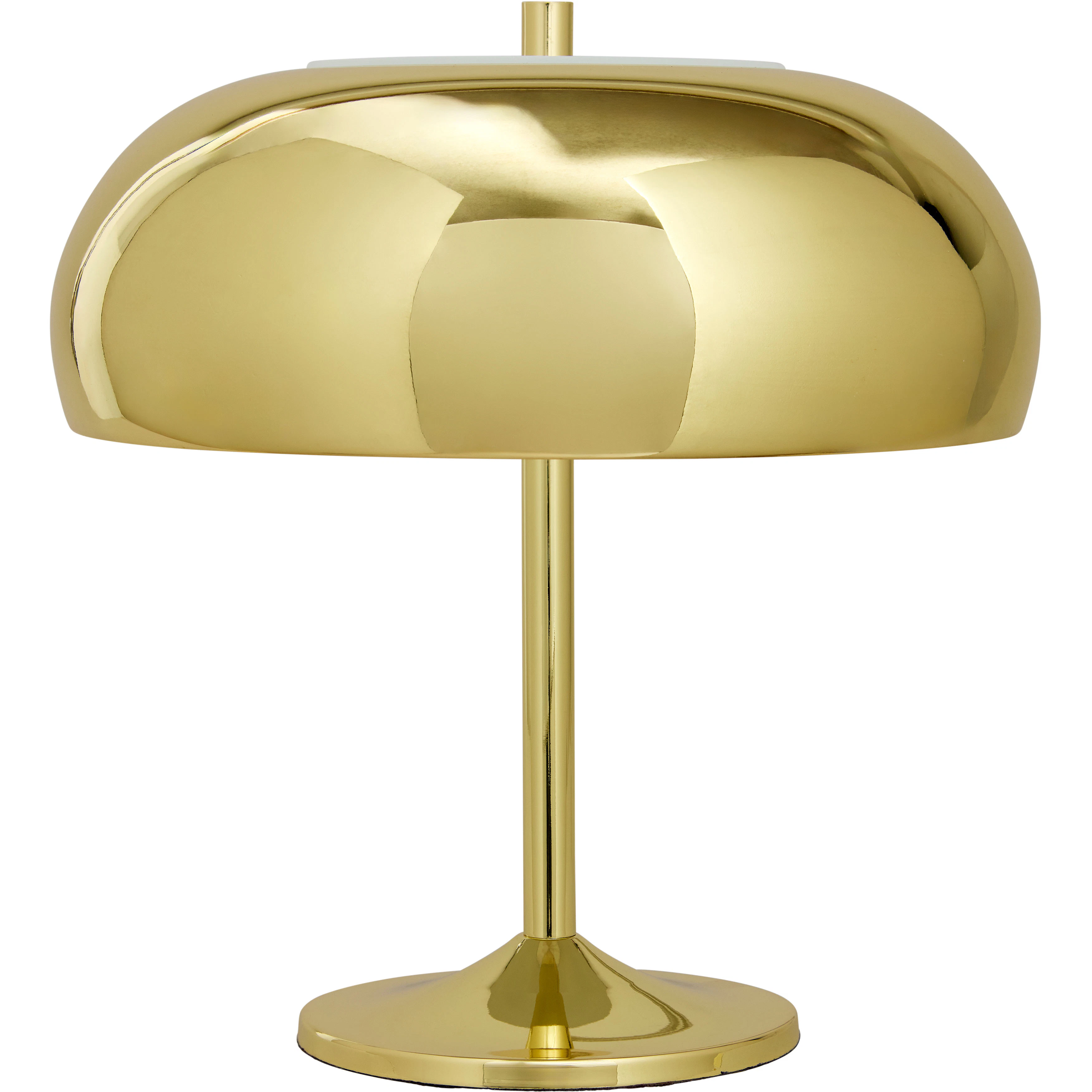 Decotique Deco Disco Bordslampa M&auml;ssing - Bordslampor Metall M&auml;ssing - 1245743