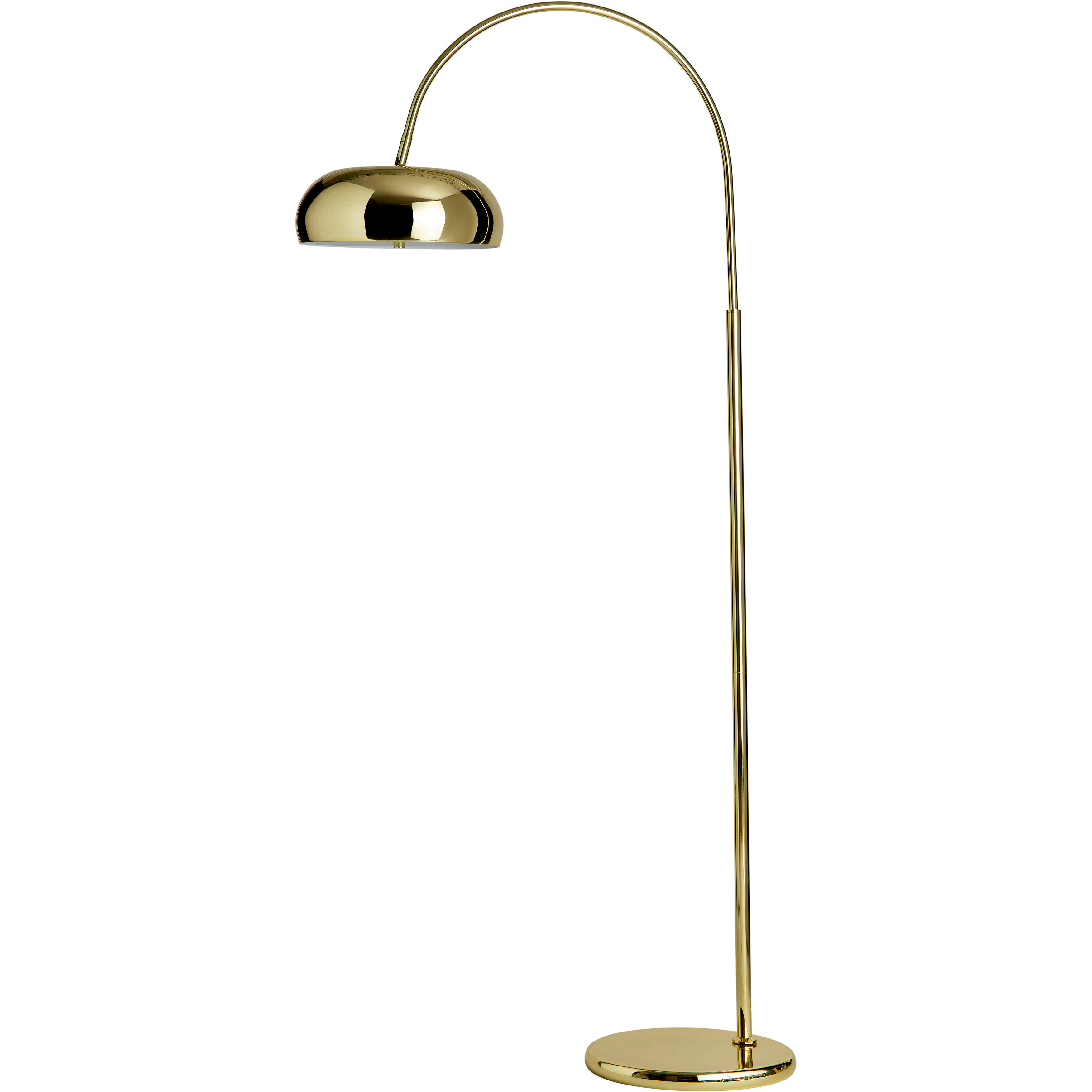 Decotique Deco Disco Golvlampa M&auml;ssing - Golvlampor Metall M&auml;ssing - 3703343