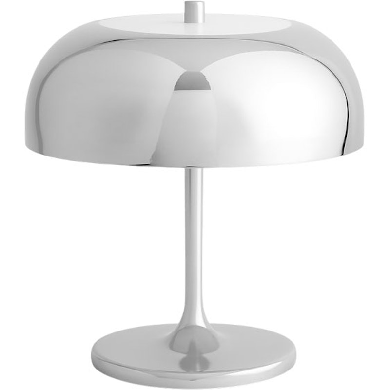 Deco Disco Move Bordslampa Portabel, Krom