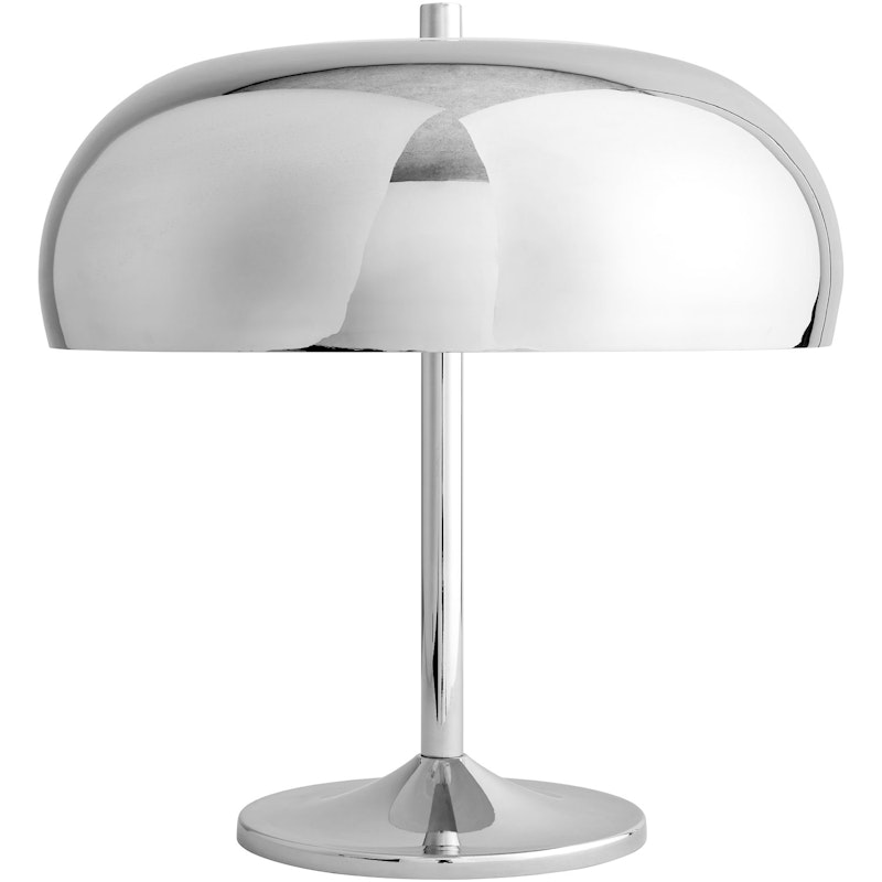 Deco Disco Bordslampa, Krom