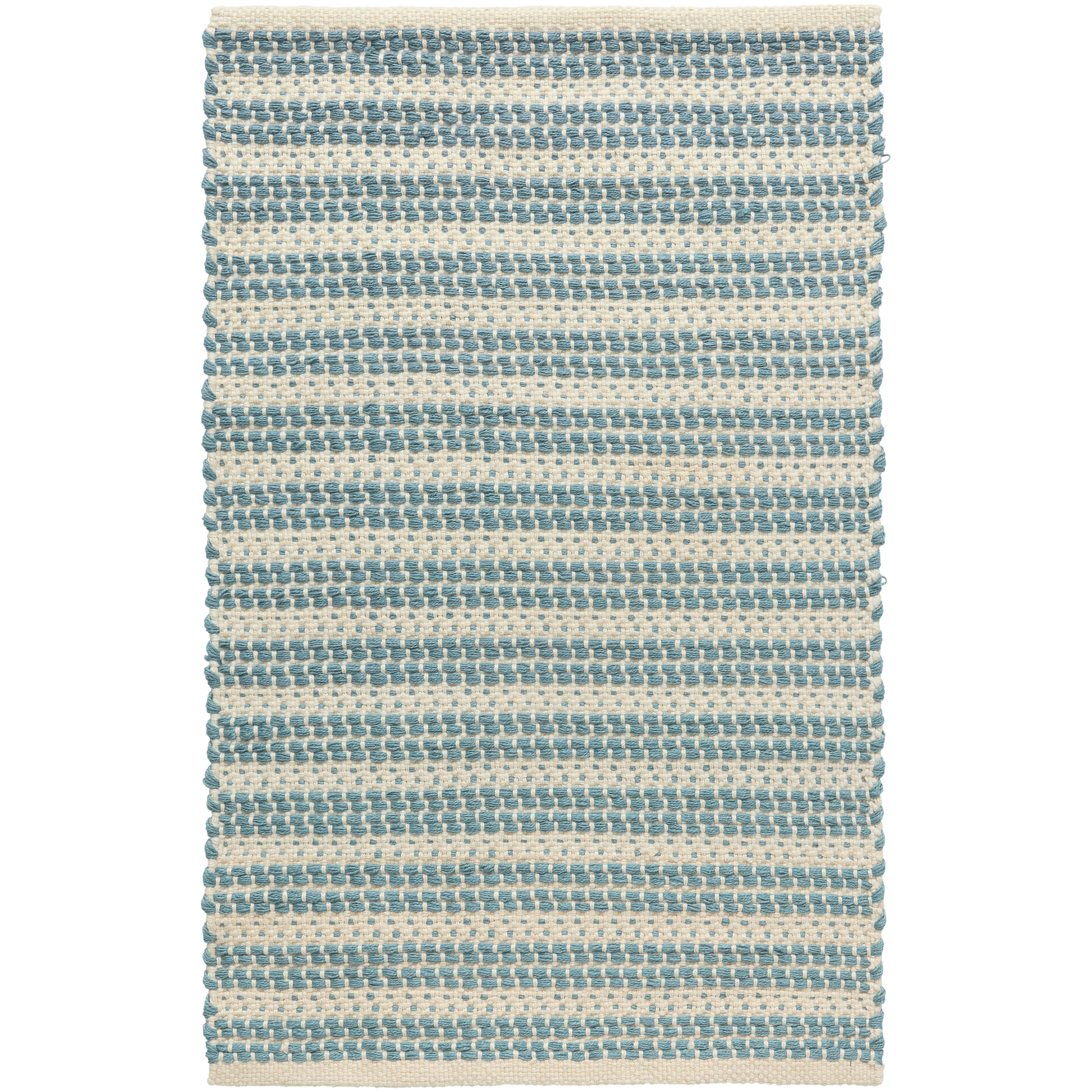 Decotique Dune Matta 60x90 Cm Dusty Blue / Off-white - D&ouml;rrmattor &Aring;tervunnen Pet Off-White - 421992