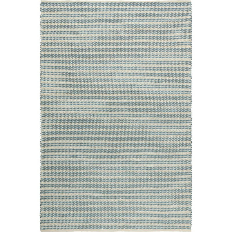 Dune Plastmatta 180x270 cm, Dusty Blue / Off-white