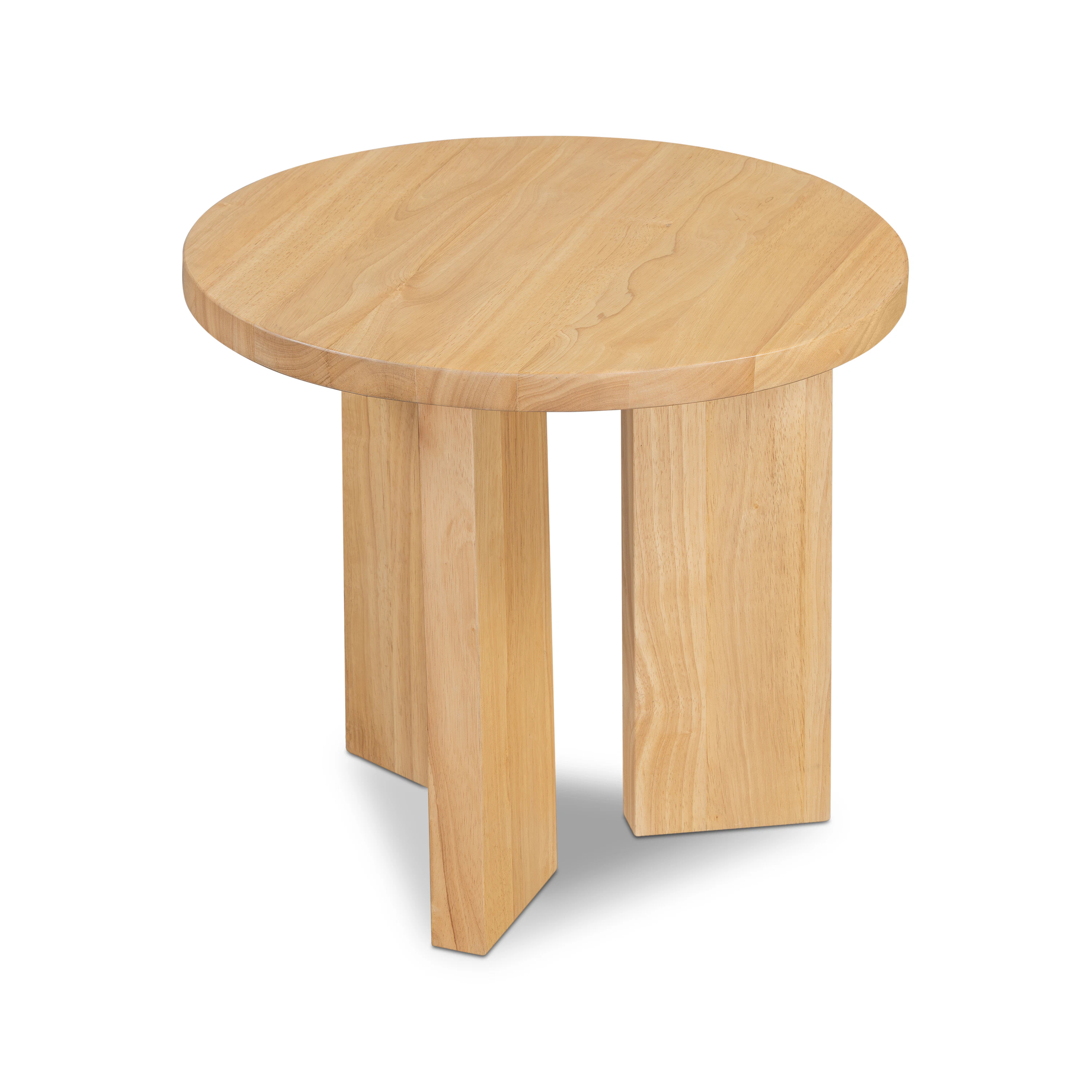 Decotique Eden Sidobord 50 Cm Ek - Soffbord Gummitr&auml; Ek - FKRD01GA