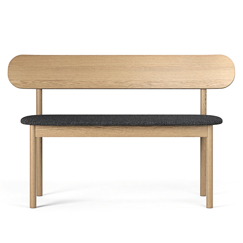 Elephant Bänk Oak / Anthracite Boucle