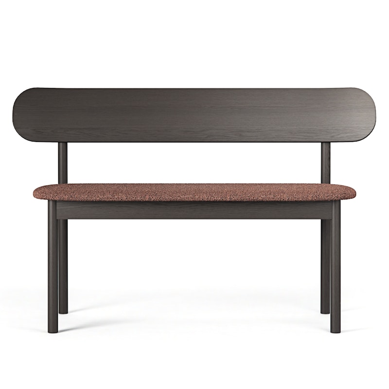 Elephant Bänk Smoked Oak / Rost Boucle
