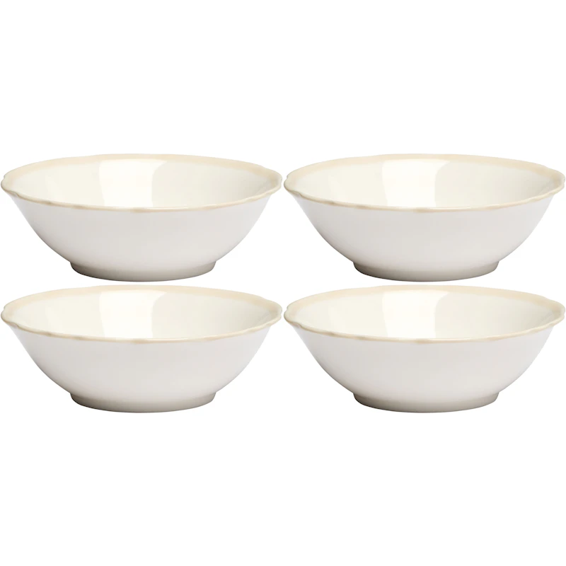 Fleur Skål 15 cm 4-pack, Sand