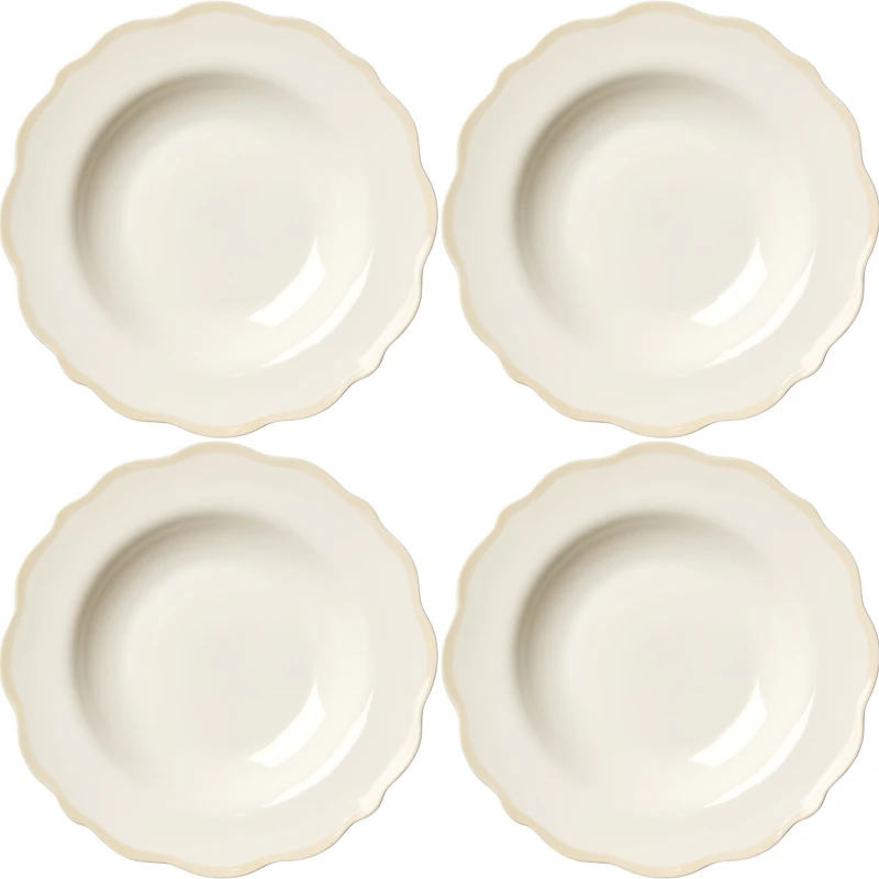 Fleur Skål 23 cm 4-pack, Sand