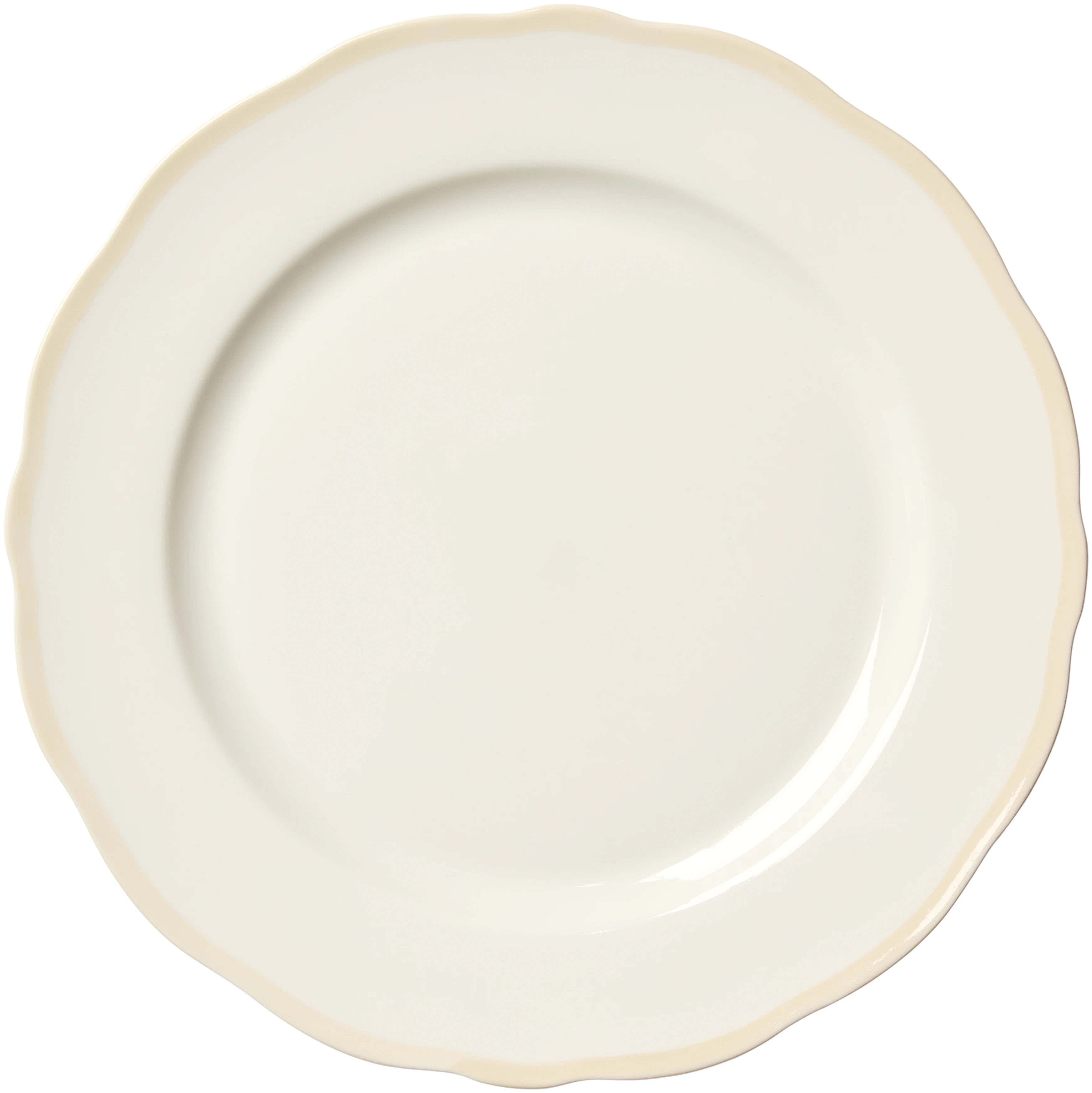 Decotique Fleur Tallrik 28 Cm Sand - Mattallrikar Keramik Sand - 9210943