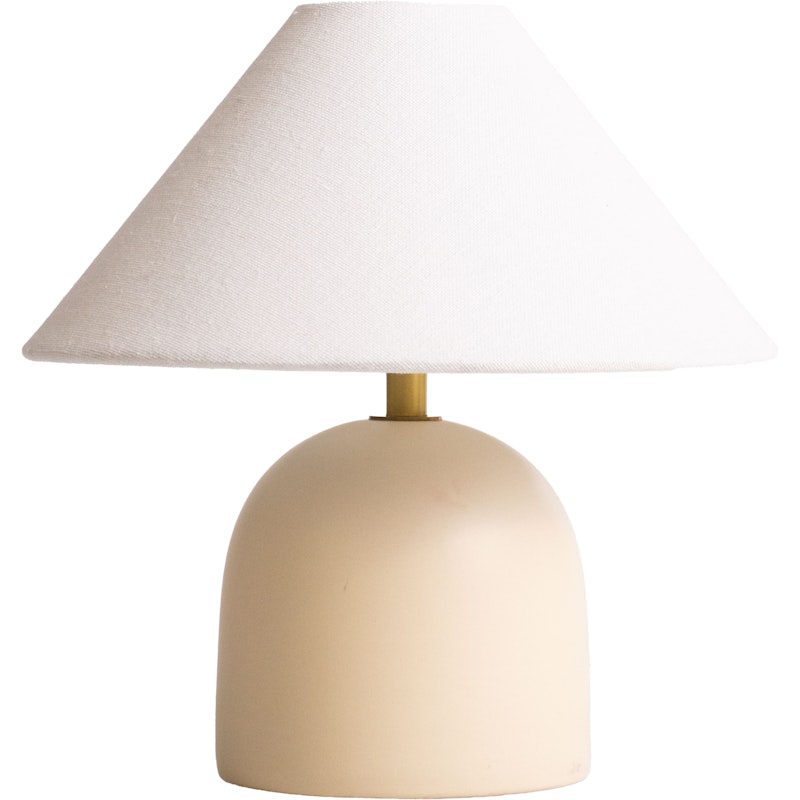 Flora Bordslampa 25 cm, Creme