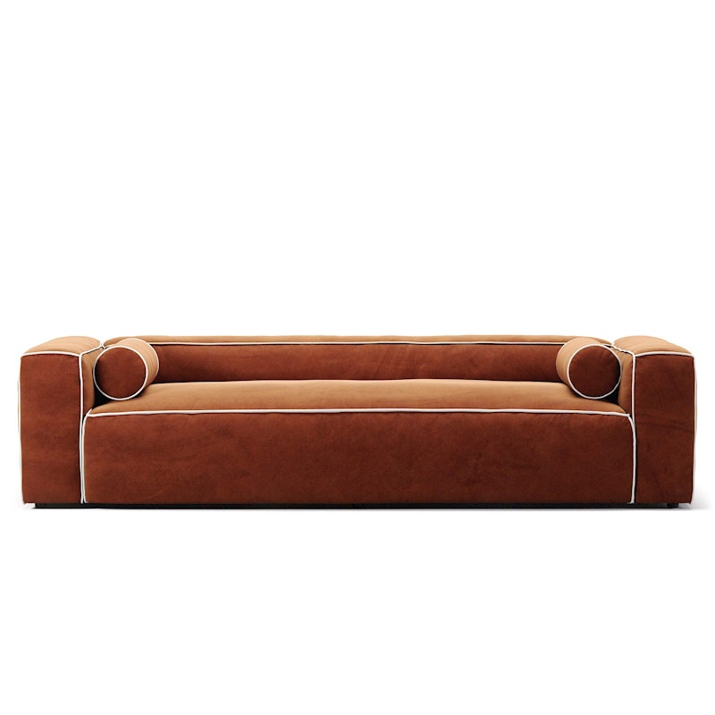 Grand Hue 3-Sitssoffa, Copper Glow / Moon White