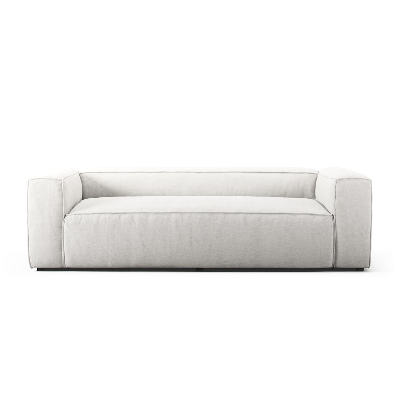 Grand 2-Sitssoffa Minetyg, Moon White