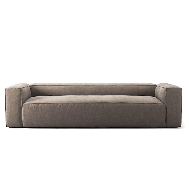 Grand 3-Sitssoffa Pradotyg, Mole Brown