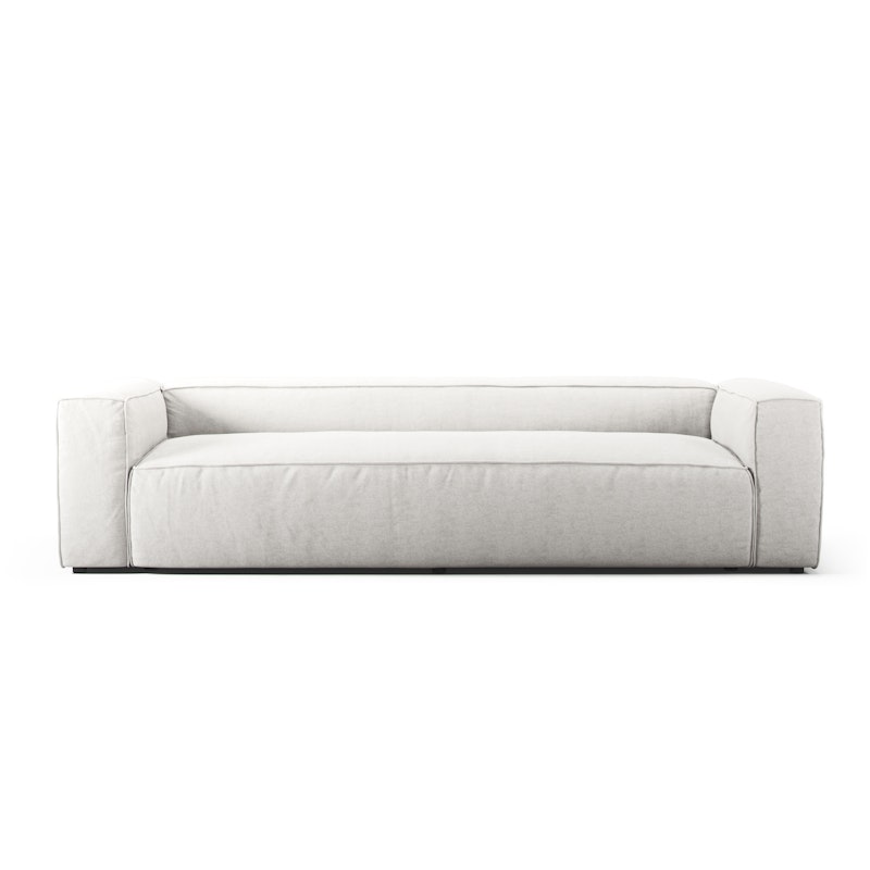 Grand 3-Sitssoffa Minetyg, Moon White
