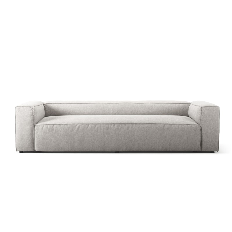 Grand 3-Sitssoffa Bouclétyg, Clay Beige