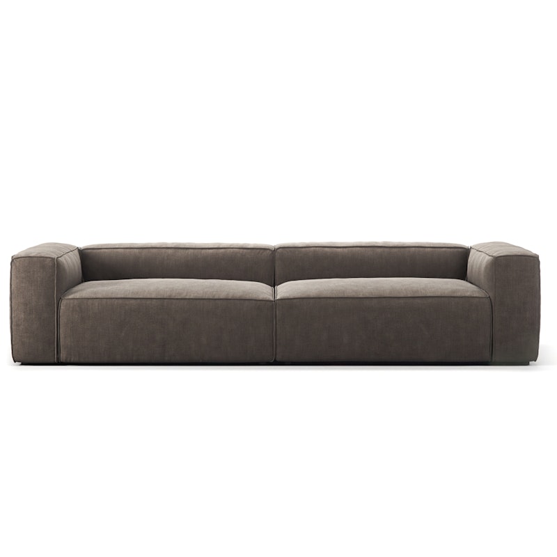 Grand 4-Sitssoffa Pradotyg, Mole Brown