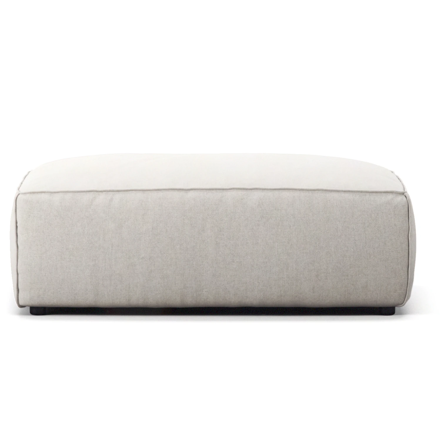 Decotique Grand Fotpall Minetyg Moon White - Fotpallar Micro Chenille Moon White - 11102163
