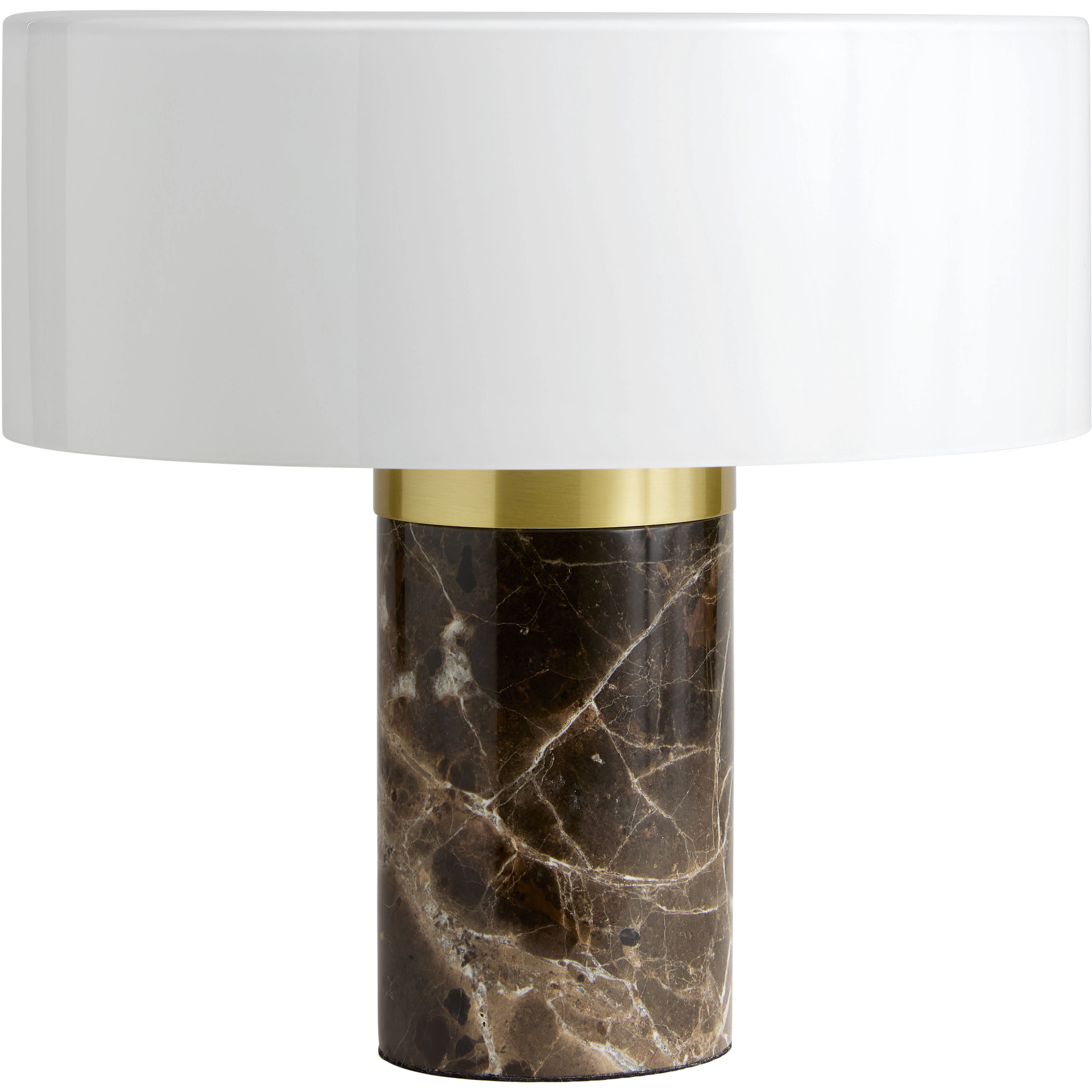 Decotique Halo Bordslampa Marmor - Bordslampor Glas Brun - 1239043
