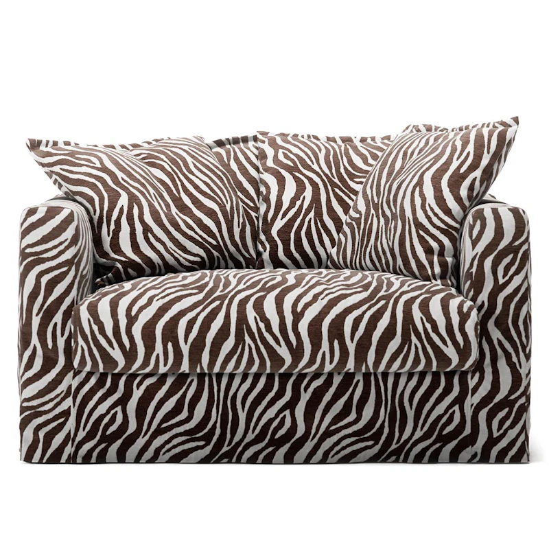 Klädsel Till Le Grand Air Love Seat Chenille, Zebra