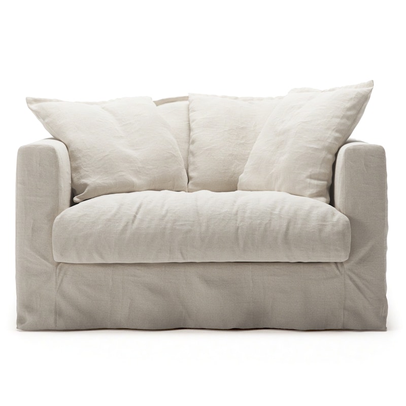 Klädsel Till Le Grand Air Love Seat Linne, Creamy White