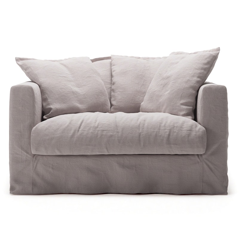 Klädsel Till Le Grand Air Love Seat Linne, Misty Grey