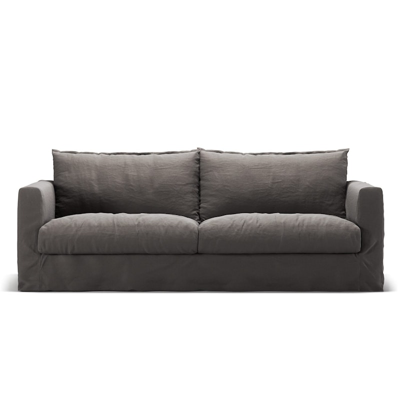 Klädsel Till Le Grand Air Nou 3-sitssoffa Linne, Smokey Granite
