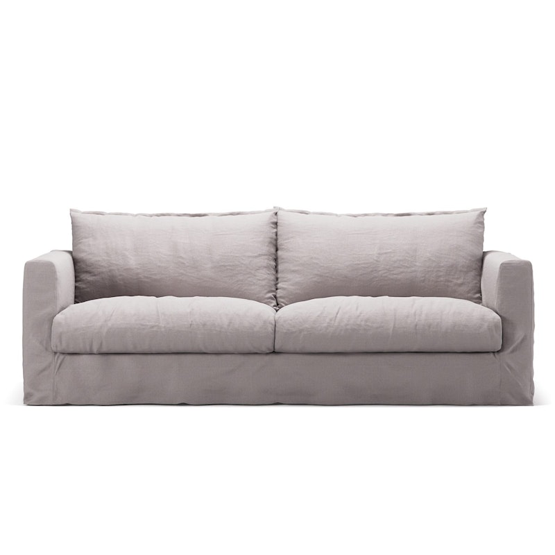 Klädsel Till Le Grand Air Nou 3-sitssoffa Linne, Misty Grey