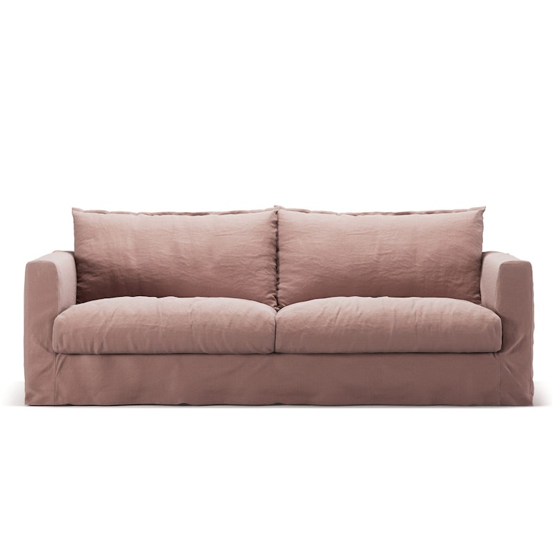 Klädsel Till Le Grand Air Nou 3-sitssoffa Linne, Tender Blush