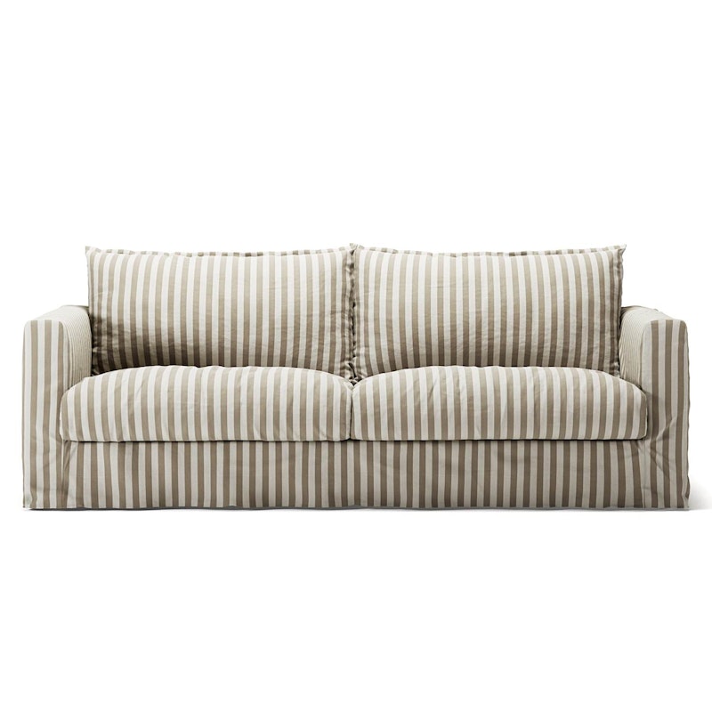 Klädsel Till Le Grand Air Nou 3-sitssoffa Linne, Gentle Ribbon
