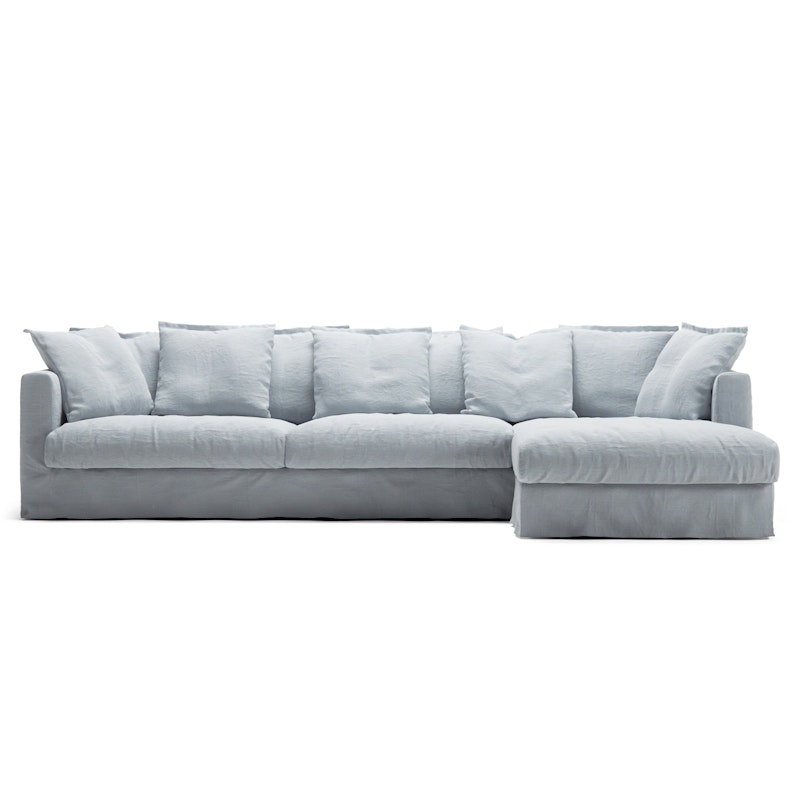 Le Grand Air 3-Sitssoffa Linne Divan Höger, Nordic Sky