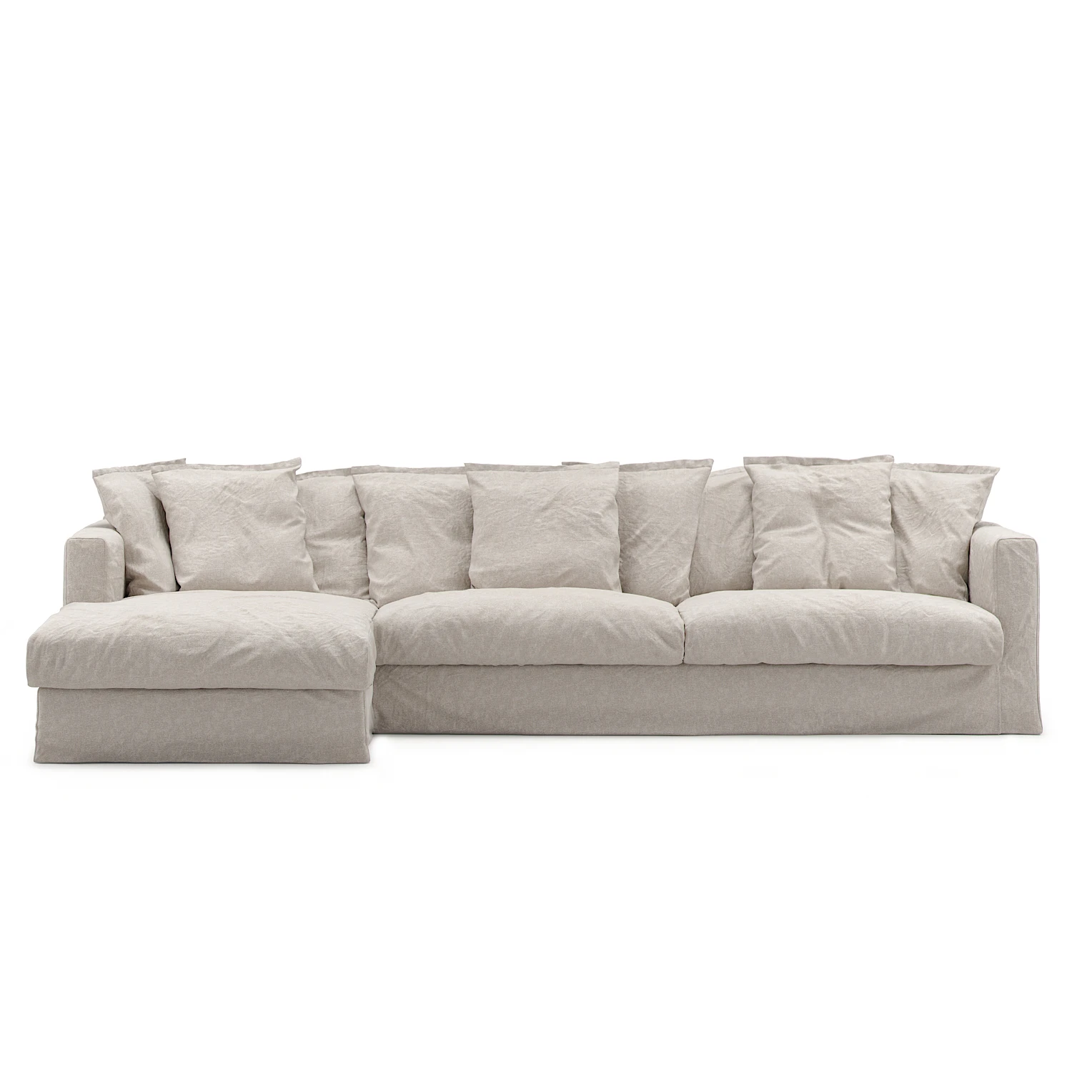 Decotique Le Grand Air 3-sitssoffa Divan V&auml;nster Natural Blonde - H&ouml;rnsoffor & Divansoffor Linne Natural Blonde - 300822-227828-227829