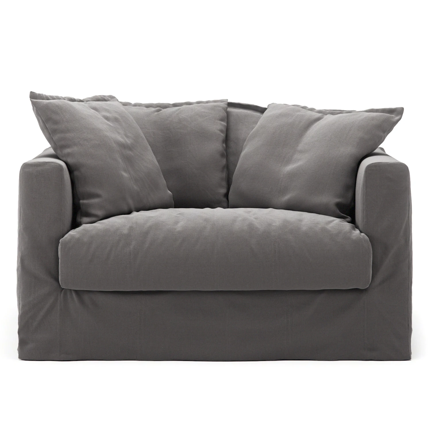Decotique Le Grand Air Love Seat Gr&aring; - F&aring;t&ouml;ljer Bomull Gr&aring; - 136399+431786+431788