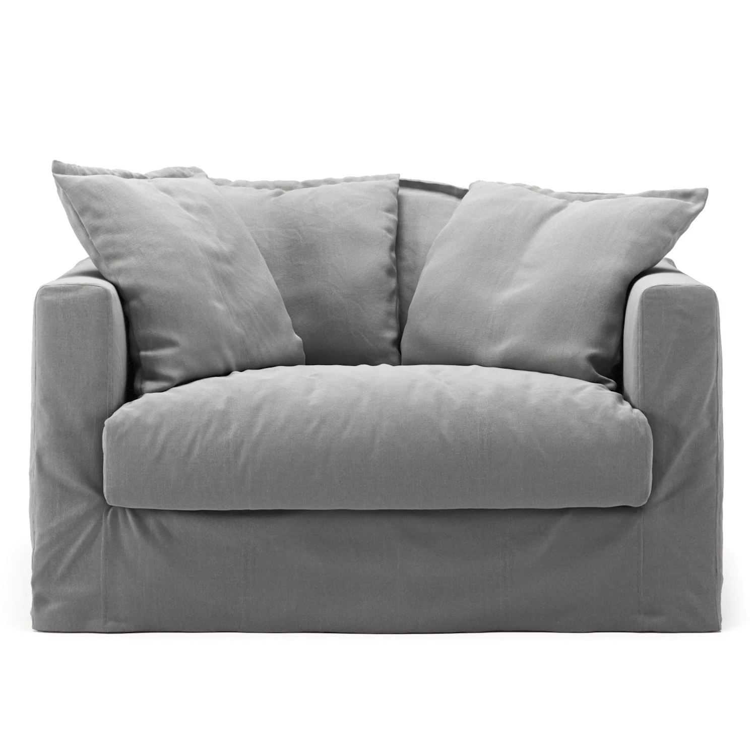 Decotique Le Grand Air Love Seat Ljusgr&aring; - F&aring;t&ouml;ljer Bomull Ljusgr&aring; - 300814+431788+431786