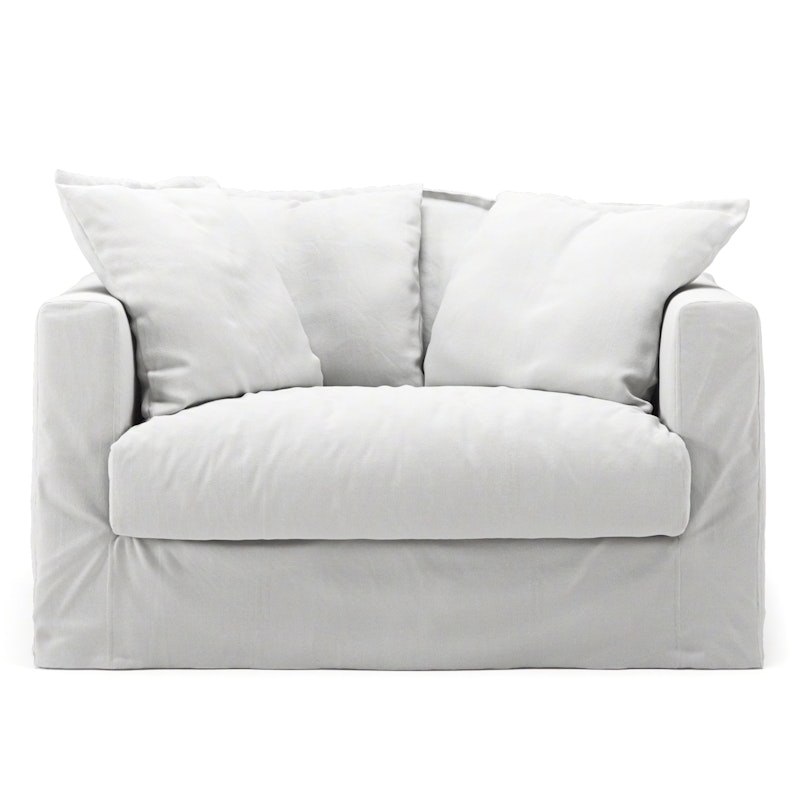 Le Grand Air Love Seat Bomull, Vit