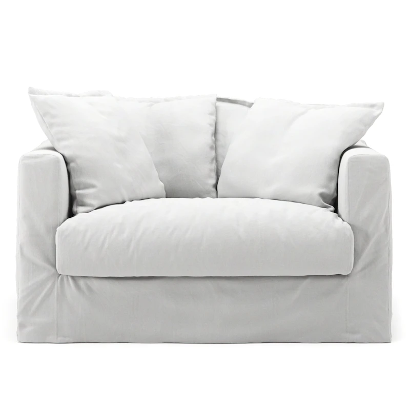 Le Grand Air Love Seat Bomull, Vit